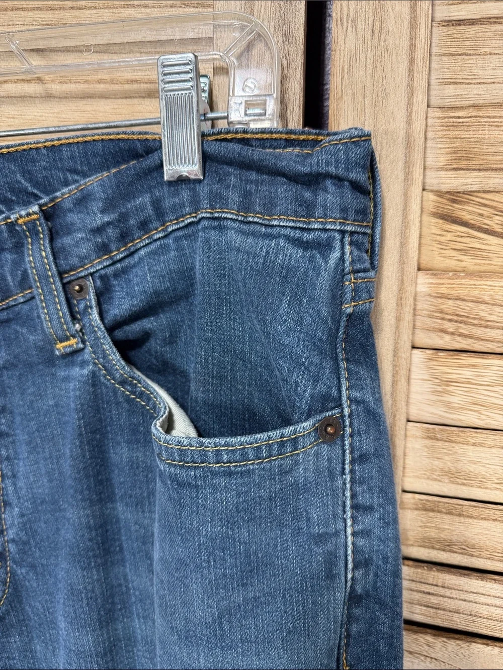 Levi's 541 Men's Classic Blue Straight-Leg Jeans Size 32x32